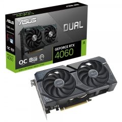 ASUS GeForce RTX 4060 DUAL OC 8GB GDDR6 DLSS 3 128 Bit Ekran Kartı