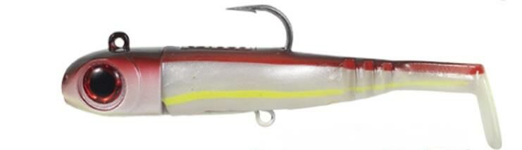SEABOR LILY SHAD 150GR 2+1 SİLİKON YEM RED MULLET UV