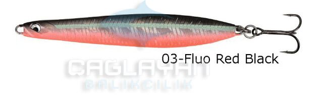 Savage gear Seeker Isp 87mm 16g Suni Yem 03-Fluo Red Black