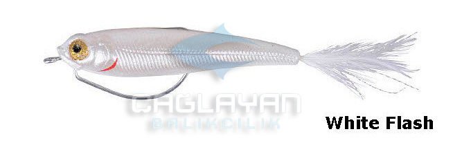 Savage gear TPE Mudd Minnow 85 11 gr F 2 Adet Suni Yem White Flash
