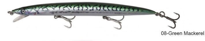 Savage gear Sandeel Jerk Minnow 145 14g Suni Yem 08-Green Mackerel