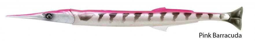 Savage gear Lıne Thru Needlefish Pulsetail 2+1 30cm 85gr Suni Yem Pink Barracuda