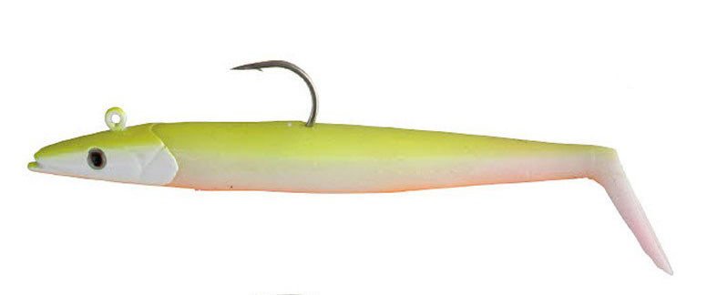 Savage gear Sandeel 18 cm 100 gr 2+1 Adet Suni Yem Lemon Back