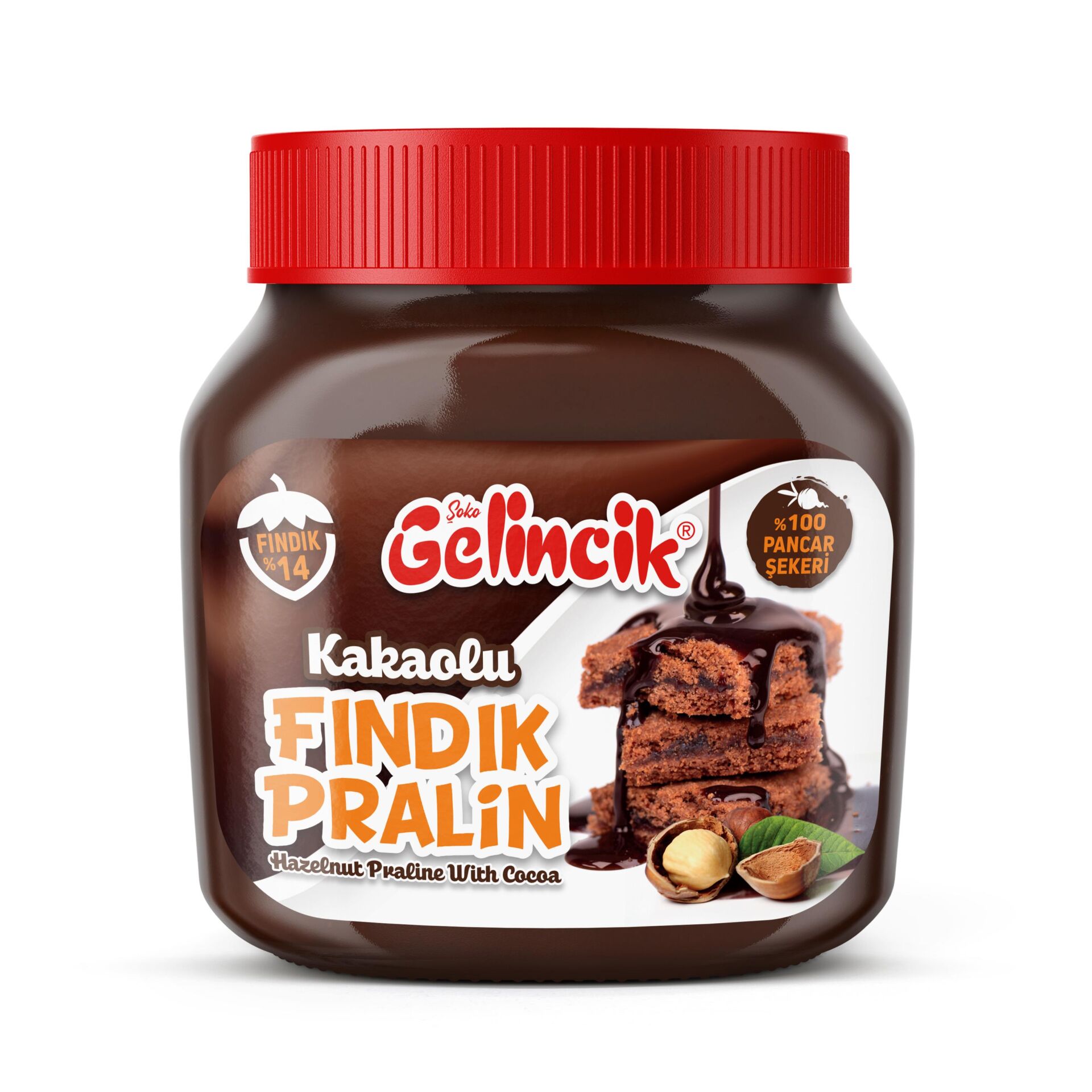 Gelincik 650 Gr Kakaolu Fındık Pralin