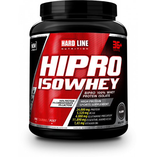 Hardline Nutrition Hipro İzole Whey Protein Sade 908 Gr