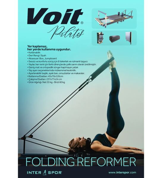 Pilates Reformer Katlanabilir Pilates Cihazı