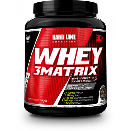 Hardline Whey 3 Matrix Protein Tozu Çikolatalı 908 Gr