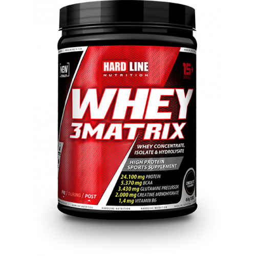 Hardline Nutrition Whey 3 Matrix Protein Tozu Çikolatalı 454 Gr