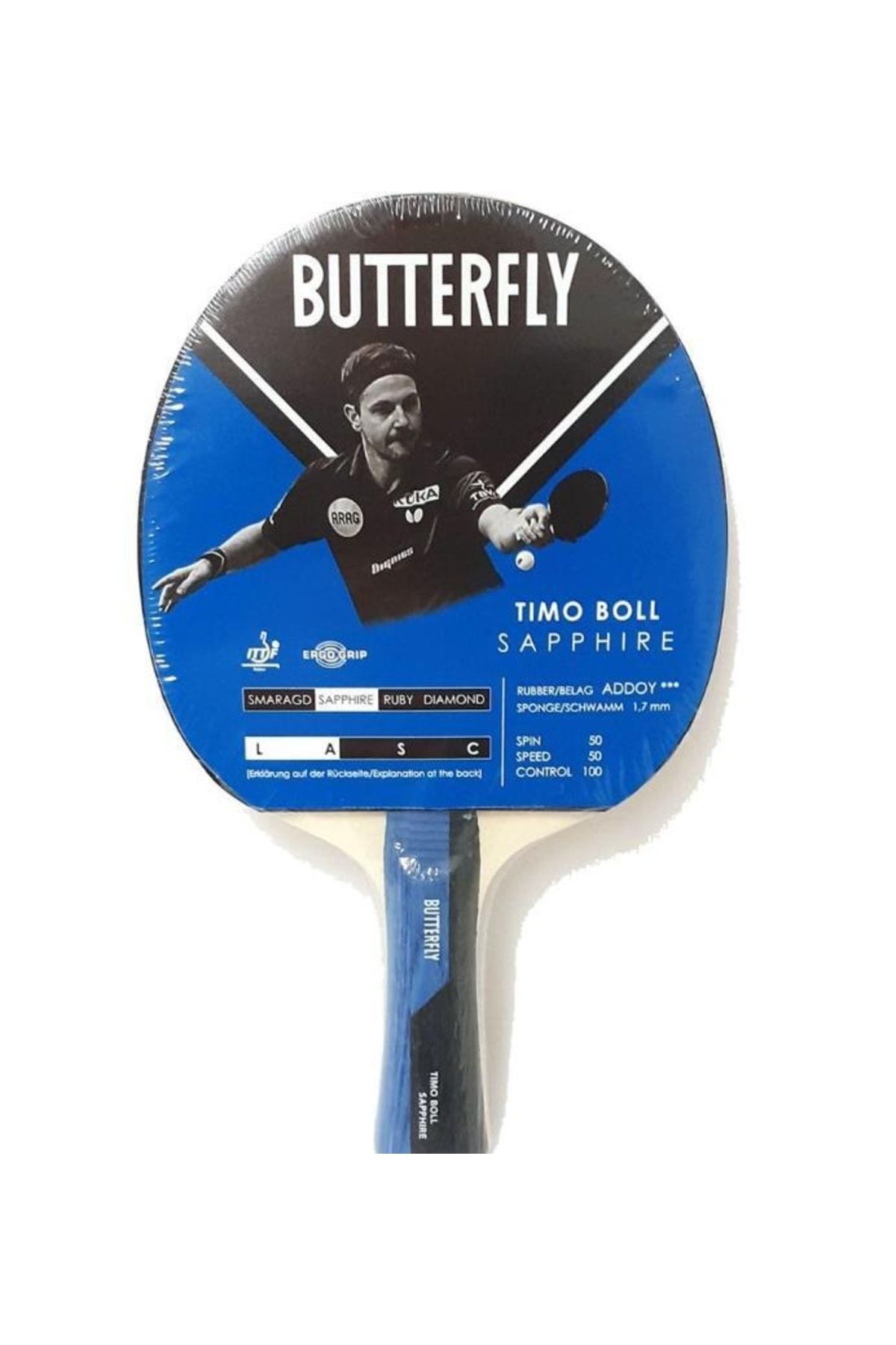 Timo Boll Sapphire Masa Tenisi Raketi 85023