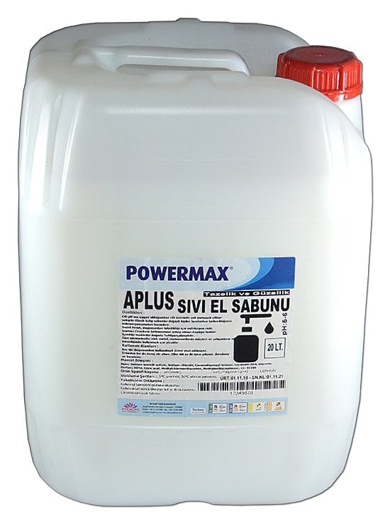Powermax A Plus Sıvı El Sabunu 30 Lt