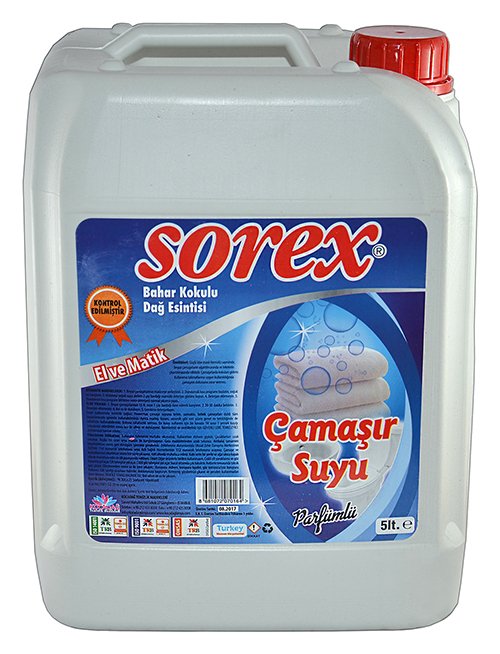 Sorex Çamaşır Suyu 5 Lt