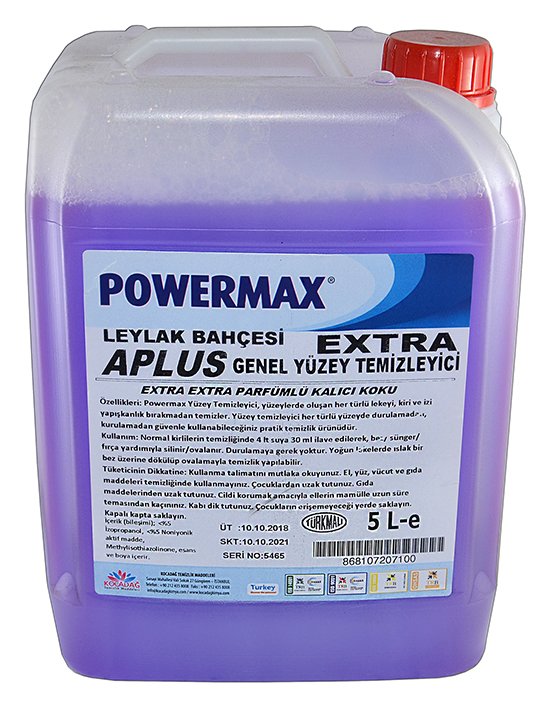 Powermax A Plus Genel Yüzey Temizleyici 5 Lt