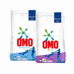 Omo Toz Çamaşır Deterjanı Active + Color 8 Kg