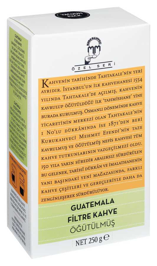 Mehmet Efendi Özel Seri Guatemala Filtre Kahve 250 Gr