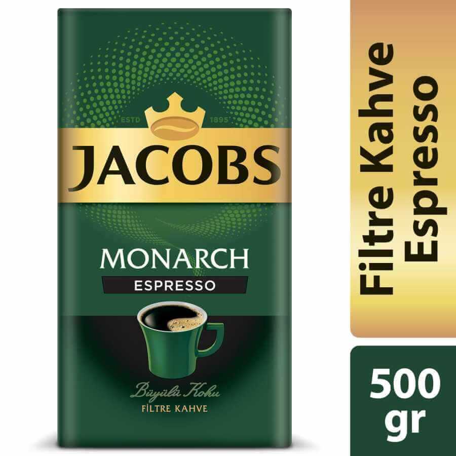 Jacobs Monarch Espresso Filtre Kahve 500 Gr