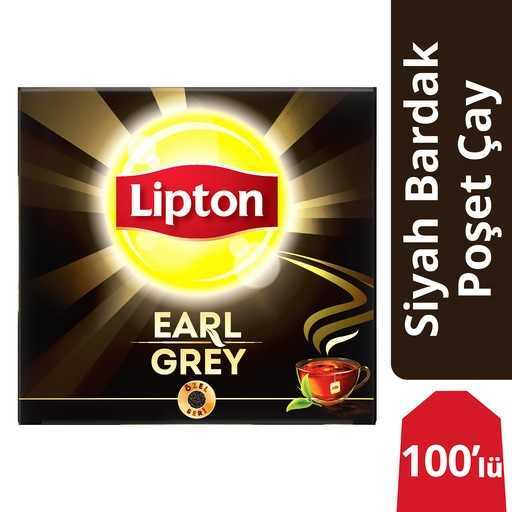 Lipton Earl Grey Bardak Poşet Çay 100'lü