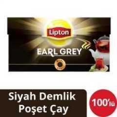 Lipton Earl Grey Demlik Poşet Çay 100'lü