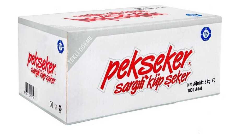 Pekşeker Tek Sargılı Kesme Şeker 5 Kg