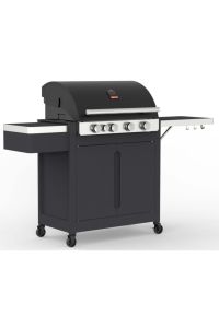 Barbecook Stella 4311 Gazlı Siyah Kızılötesi Yan Isıtıcılı 174x59x119 cm