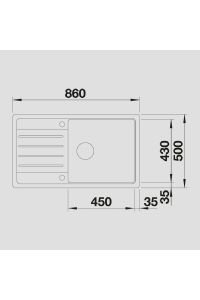 BLANCO LEGRA XL 6 S SILGRANIT™ EVİYE