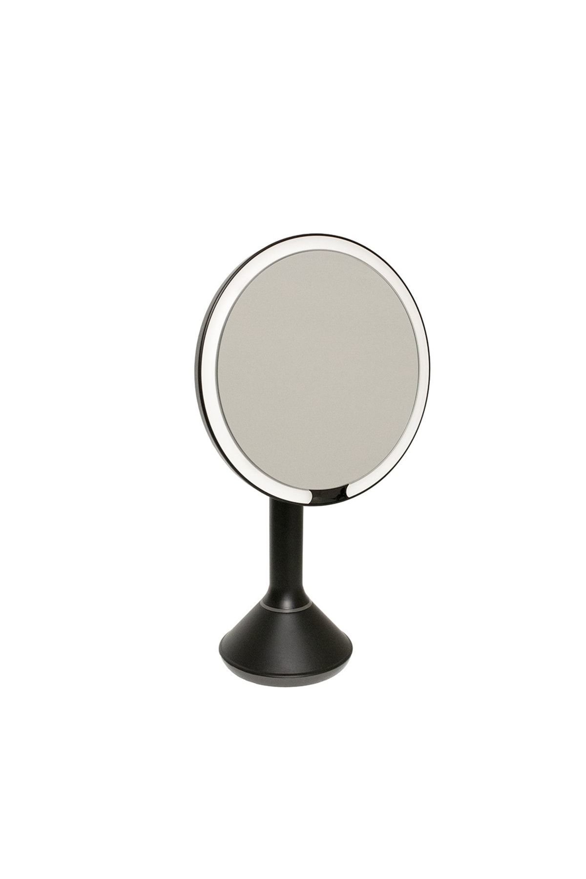 5 X Mat Siyah Masa Üstü Büyüteçli Makyaj Aynası 400X135X230 mm