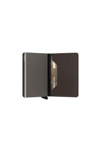 Secrid Slimwallet Matte Truffle - Mat Koyu/Kahverengi %100 Orjinal Avrupa Derisi Cüzdan