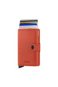 Secrid Miniwallet Original Orange - Turuncu %100 Orjinal Avrupa Derisi Cüzdan