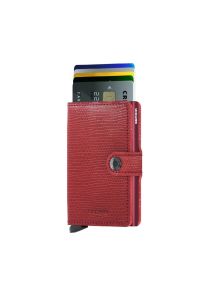 Secrid Miniwallet Rango Red Bordeaux- Kırmızı/Bordo  %100 Orjinal Avrupa Derisi Cüzdan