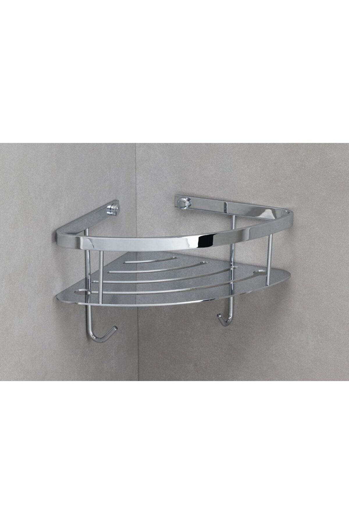 Banyo Duş Raf Sistemi Krom Renk 152X197X280 mm