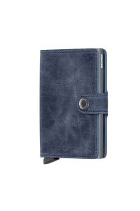 Secrid Miniwallet Vintage Blue, N/A - %100 Orjinal Avrupa Derisi Cüzdan