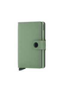 Secrid Miniwallet Yard Powder Pistachio - %100 Orjinal Avrupa Derisi Cüzdan