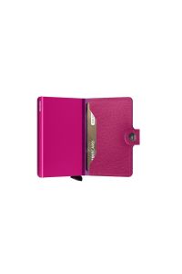 Secrid Miniwallet Crisple Fuchsia, N/A - %100 Orjinal Avrupa Derisi Cüzdan