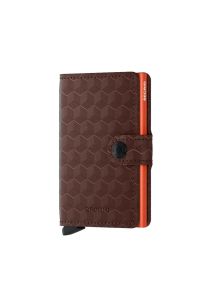 Secrid Miniwallet Optical Brown Orange;N/A - %100 Orjinal Avrupa Derisi Cüzdan