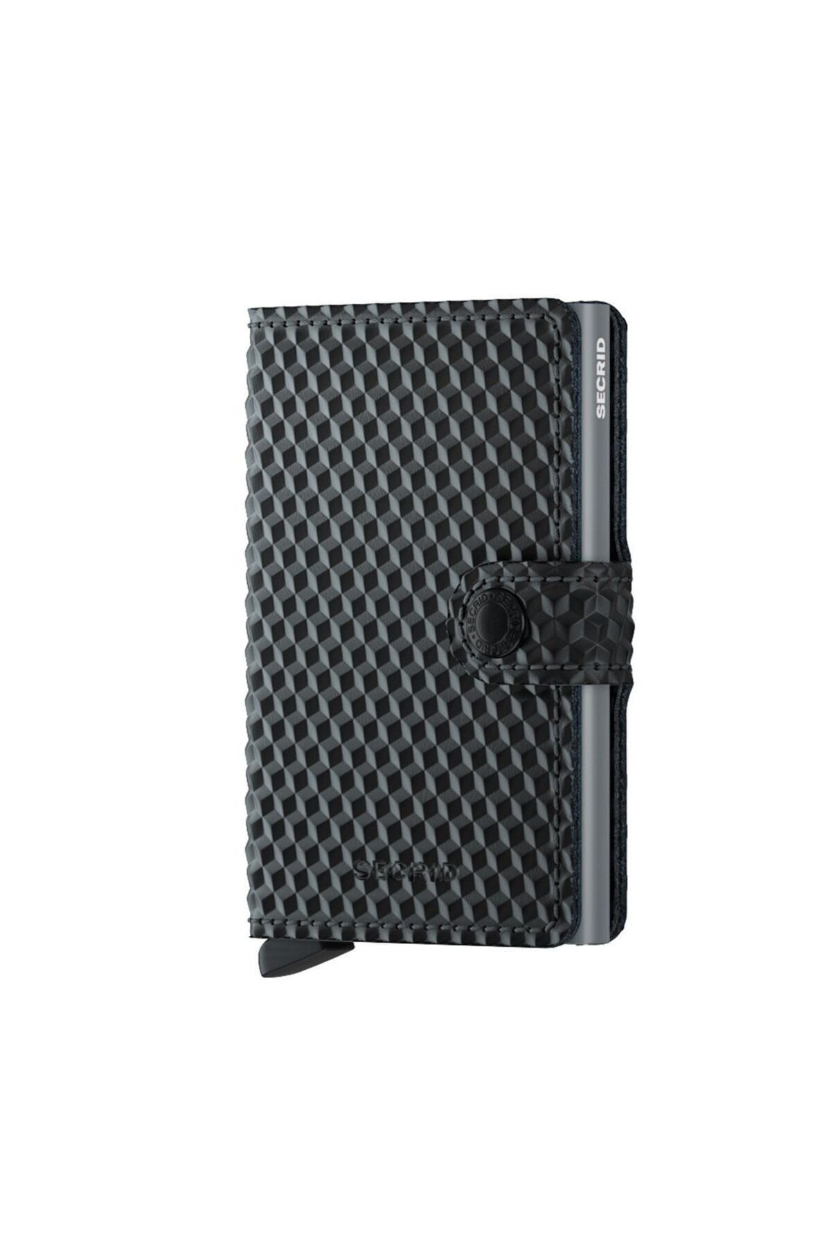 Secrid Miniwallet Cubic Black Titanium, N/A - %100 Orjinal Avrupa Derisi Cüzdan