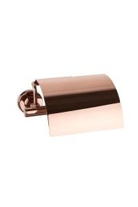 Hoop Kapaklı Tuvalet Kağıtlığı Rose Renk 85X118X170 mm