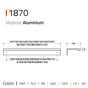 1870 ENTEGRE KULP SİYAH RENK