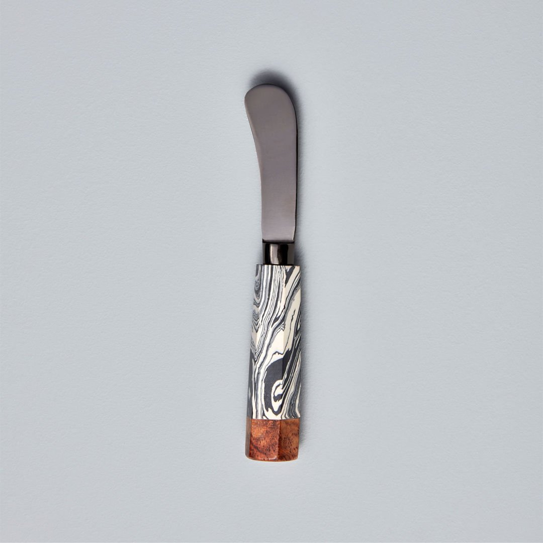 Zebra Mermer & Oniks Sandviç Bıçağı 14 X 2 Cm