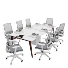 Akr Ofis Woody Toplantı Masası