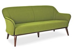 Akr Ofis Rose Üçlü Kanepe