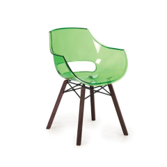 Akr Ofis Opal Wox (Iroko Leg) Sandalye