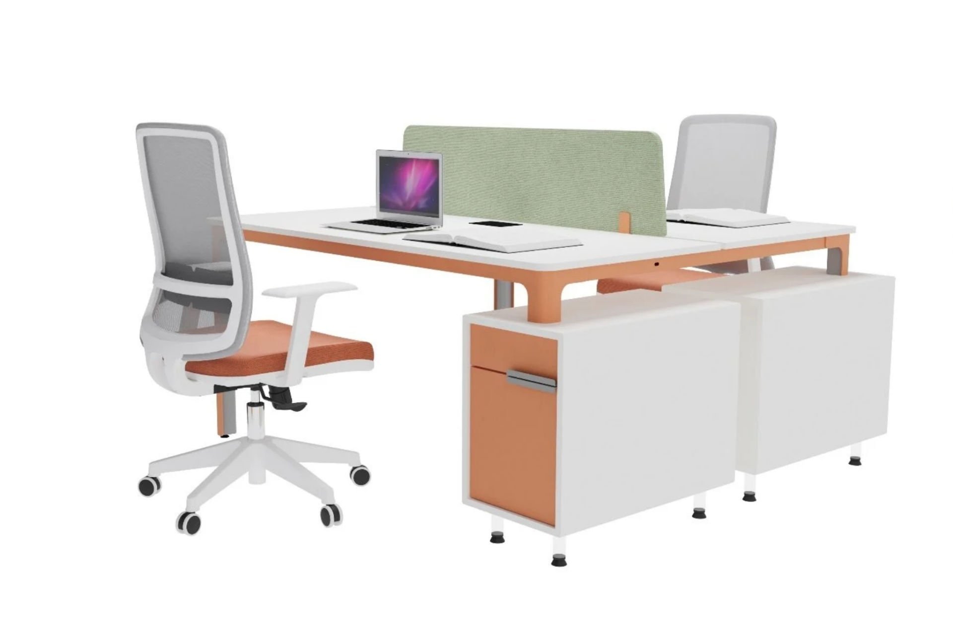 Akr Ofis Nord Kesonlu İkili Workstation