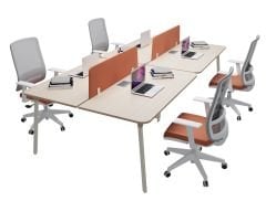 Akr Ofis Pen Dörtlü Workstation