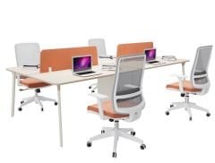 Akr Ofis Pen Dörtlü Workstation