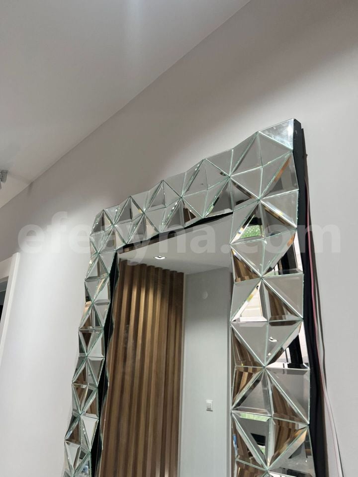 DIAMOND MODEL GÜMÜŞ AYNA 80X180cm