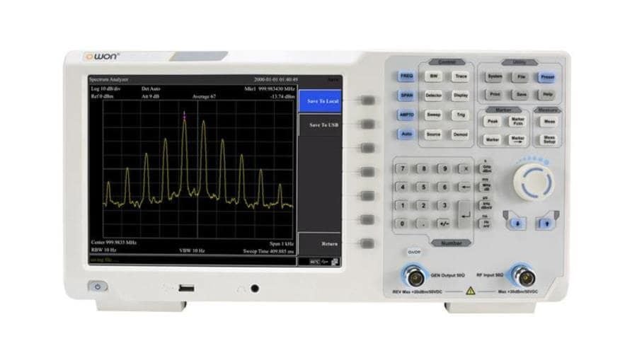 Owon XSA1075 7,5 GHz Spektrum Analizör