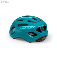 MET Helmets Miles City , Touring , E-Bike Kask Teal / Glossy