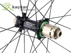 Extralite CyberDisc 338CS Clincher Karbon ABEC 5 Thru Axle Yol / Yarış  Bisikleti Jant Seti