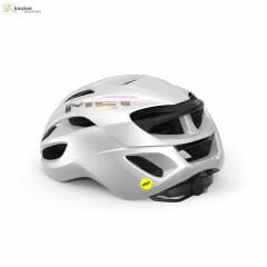 MET Helmets Rivale Mips Road Kask White Holographic / Glossy