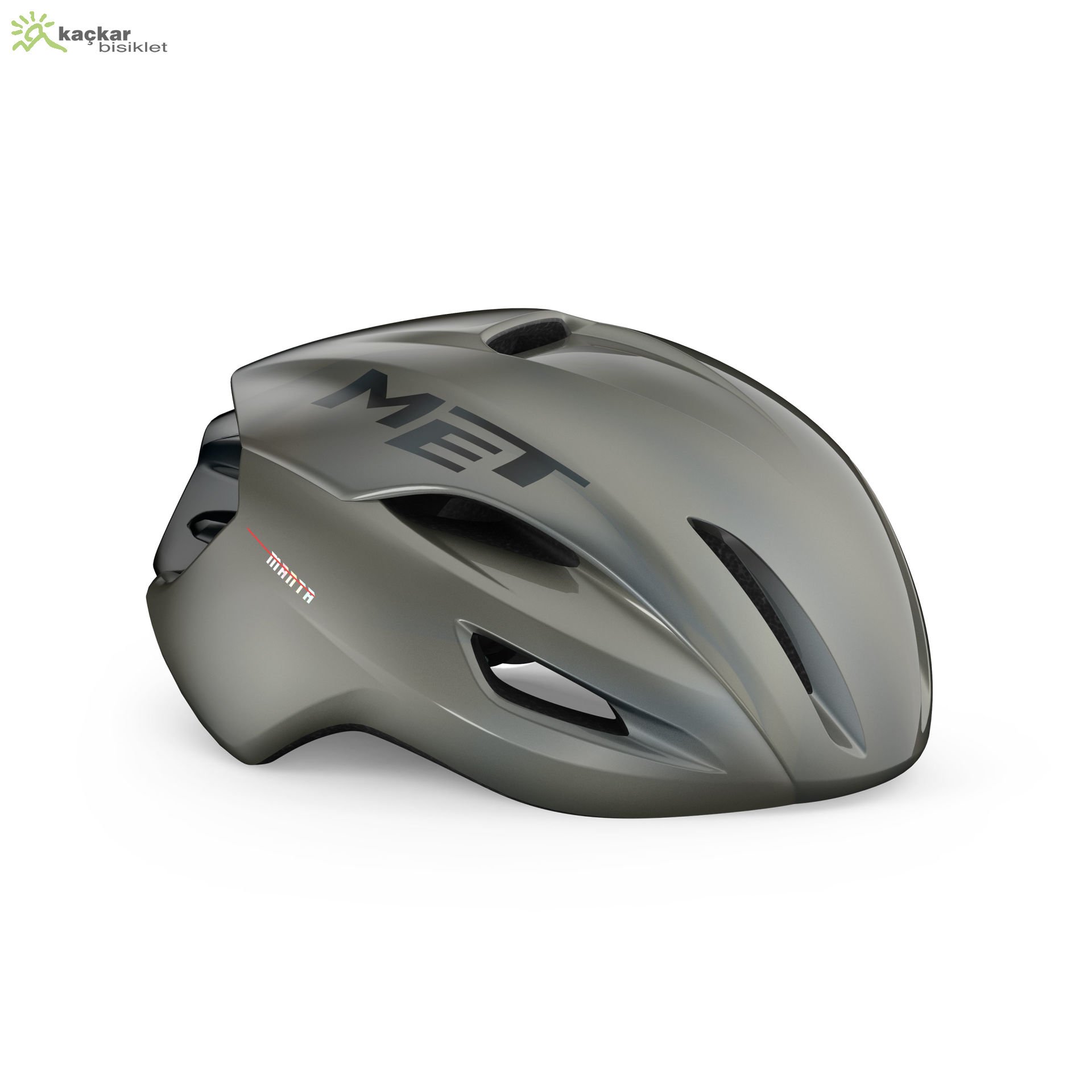 MET Helmets Manta Mips Road Kask Solar Grey / Glossy