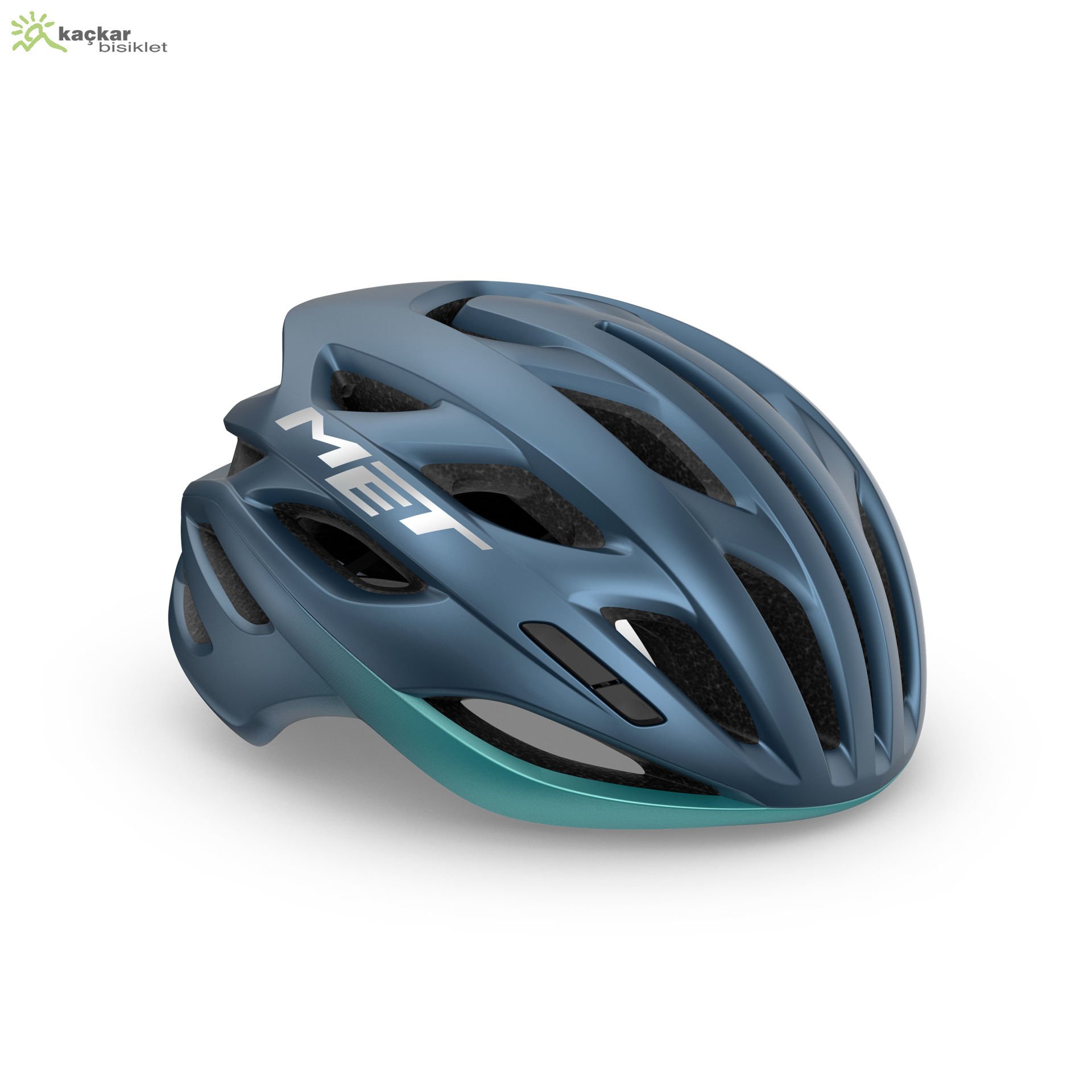 MET Helmets Estro Mips Road Kask Navy Teal / Matt